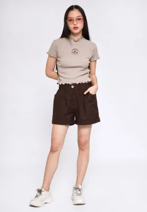 Paperbag Short Pants