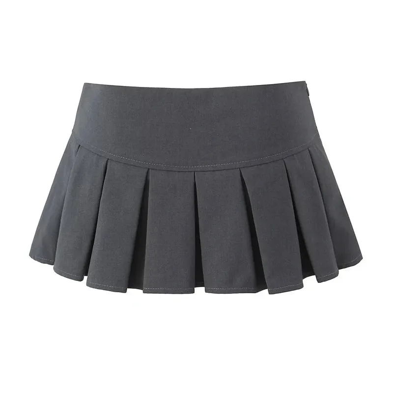 Paxie Pleated Mini Skirt