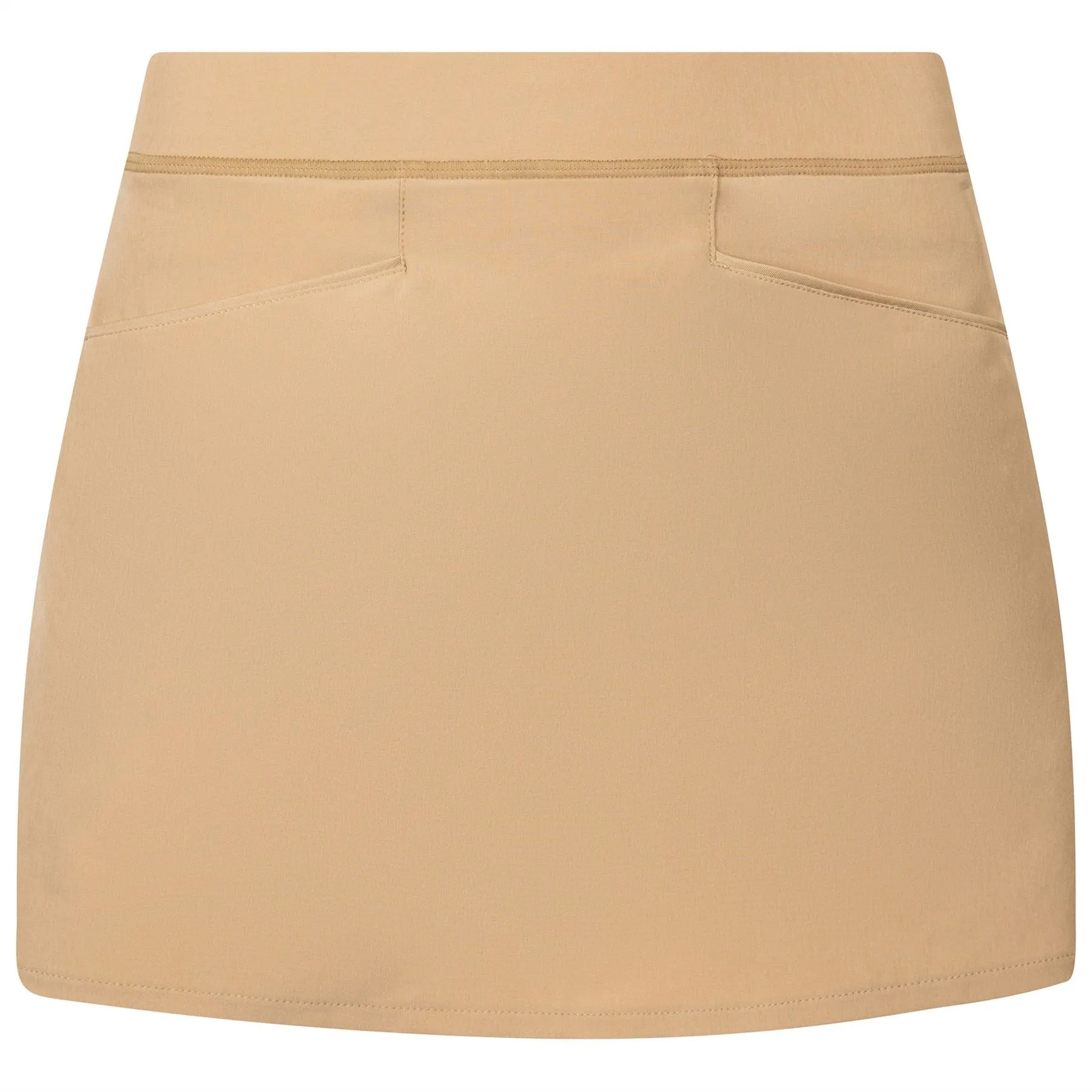 Pleated Four-Way-Stretch Skort Classic Khaki