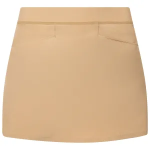 Pleated Four-Way-Stretch Skort Classic Khaki