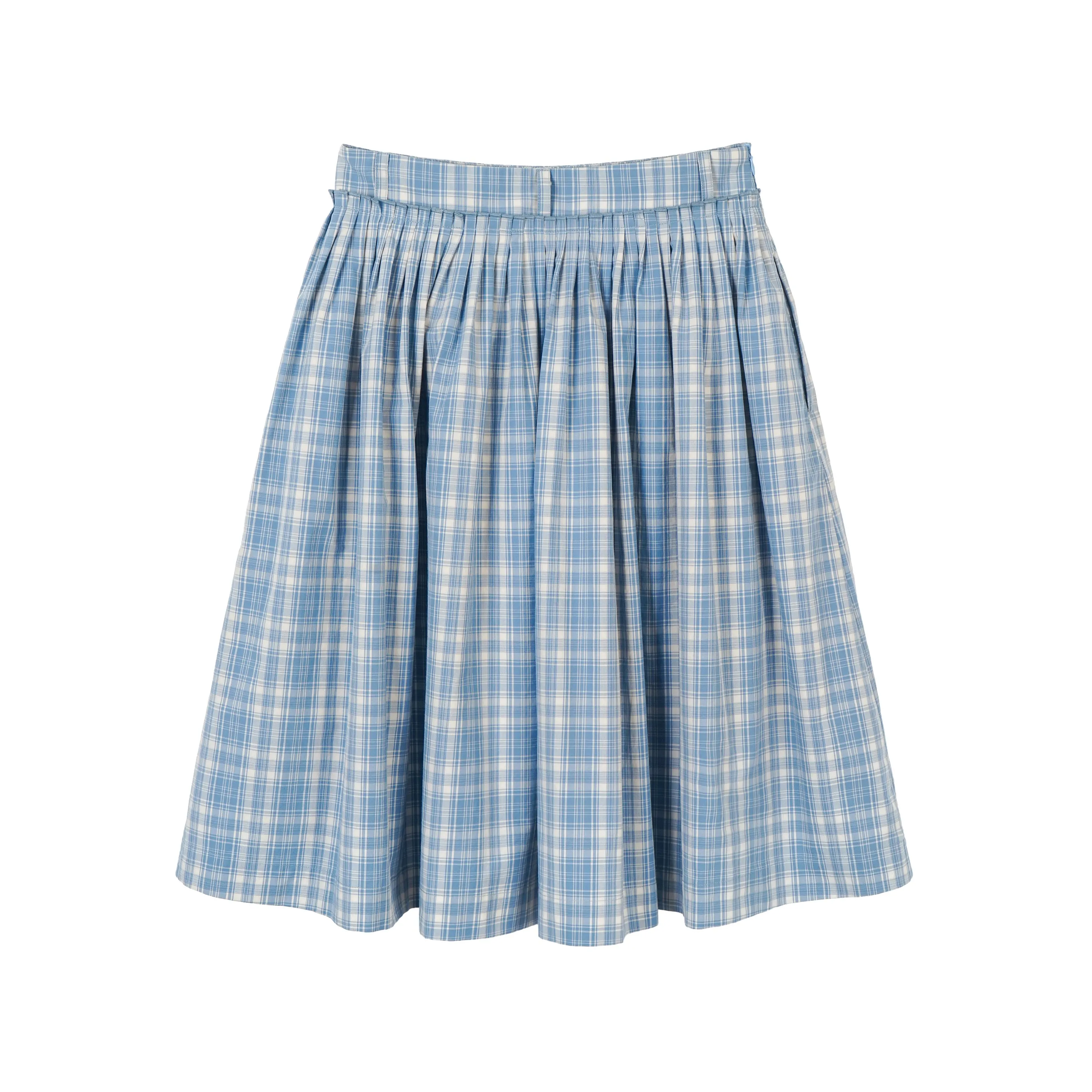 Pleated Midi Skirt