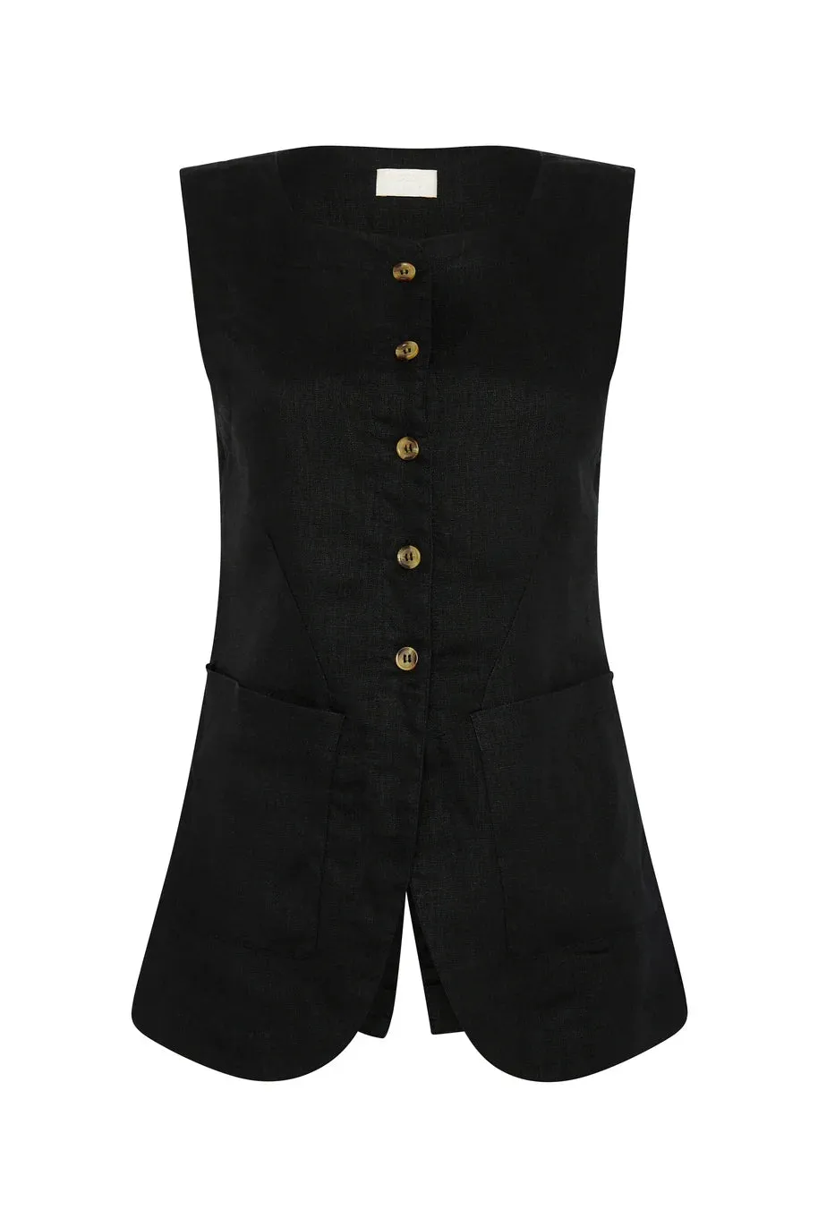 Posse Emma Vest in Black