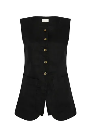 Posse Emma Vest in Black