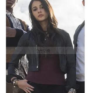 Power Rangers Kimberly Black Leather Jacket