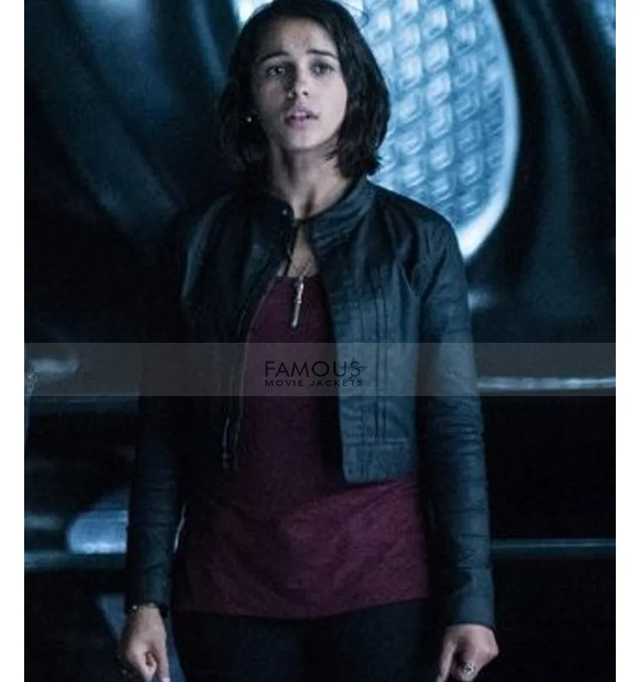 Power Rangers Kimberly Black Leather Jacket