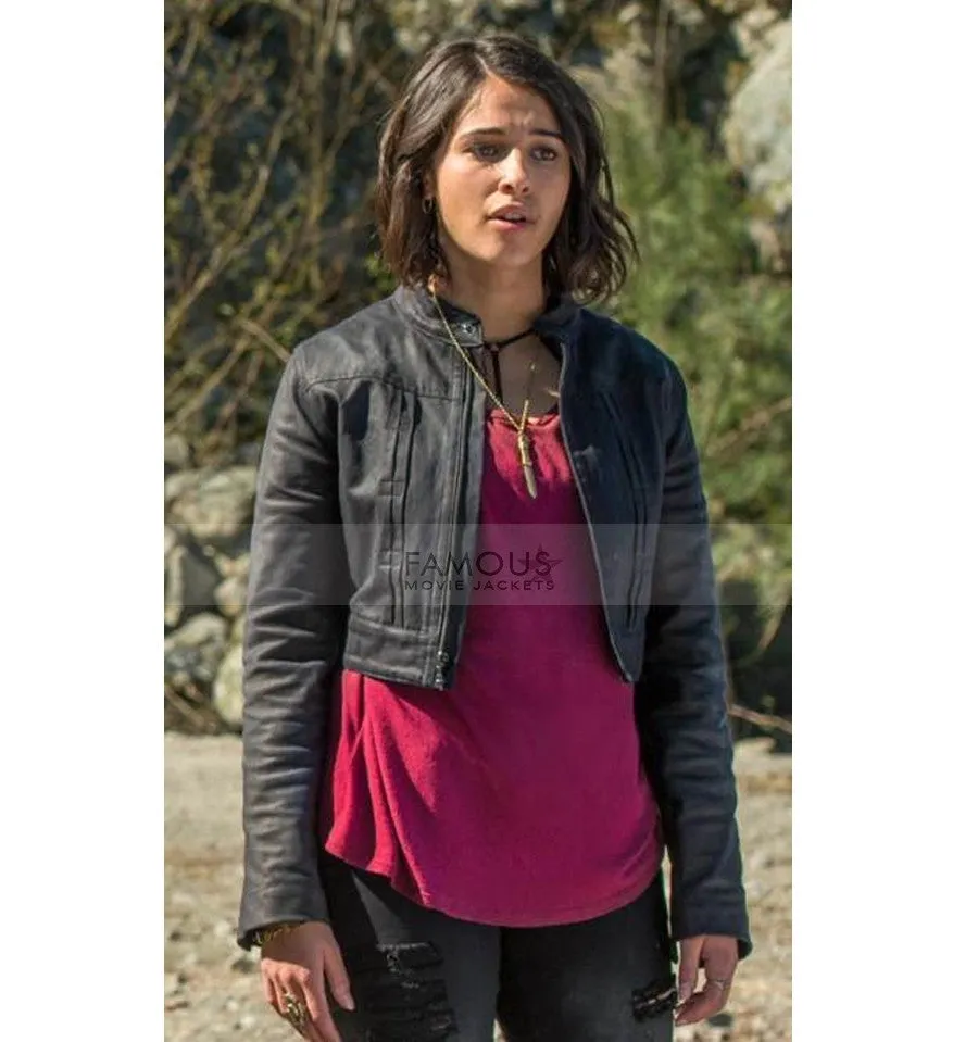 Power Rangers Kimberly Black Leather Jacket