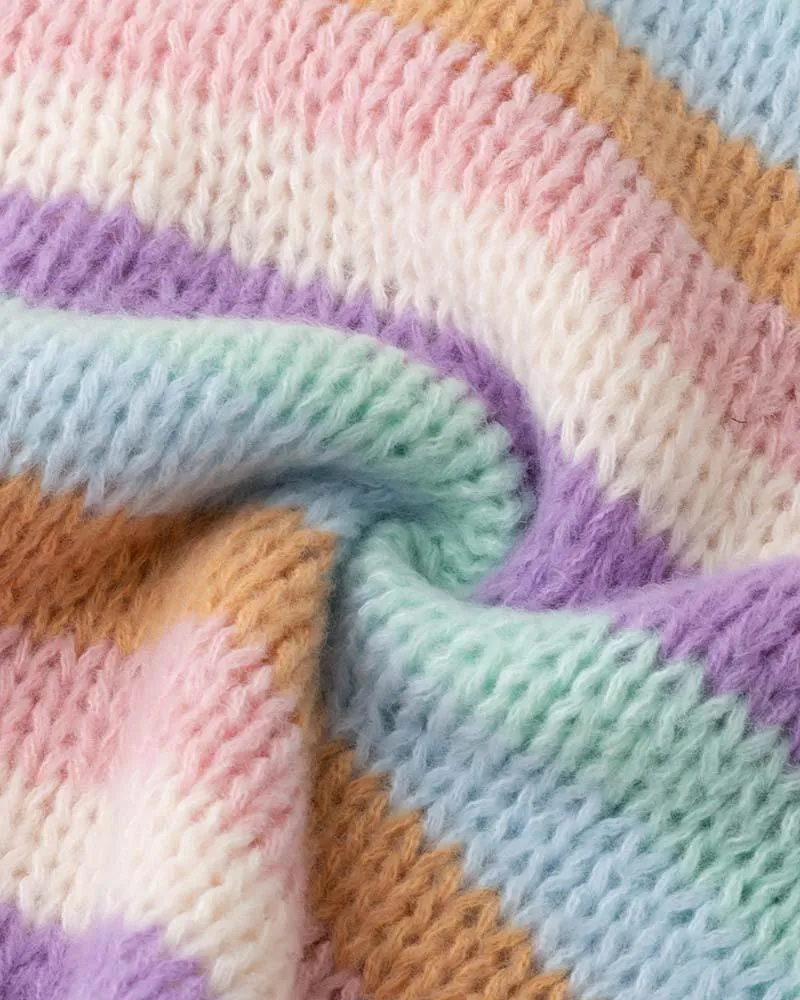 Prystie Pastel Knit Oversized Jumper