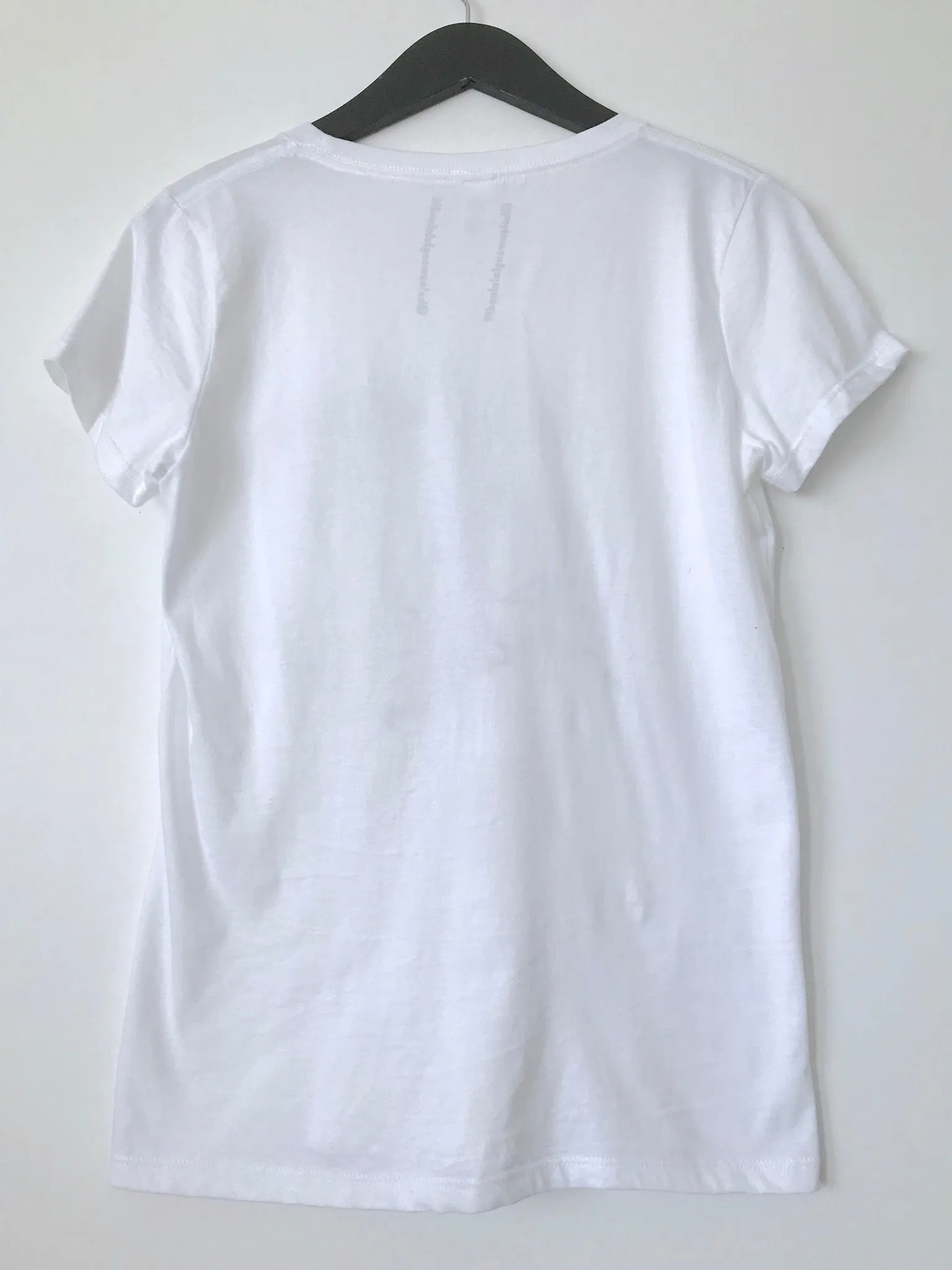 Puppy & Piglet tee in WHITE ORGANIC