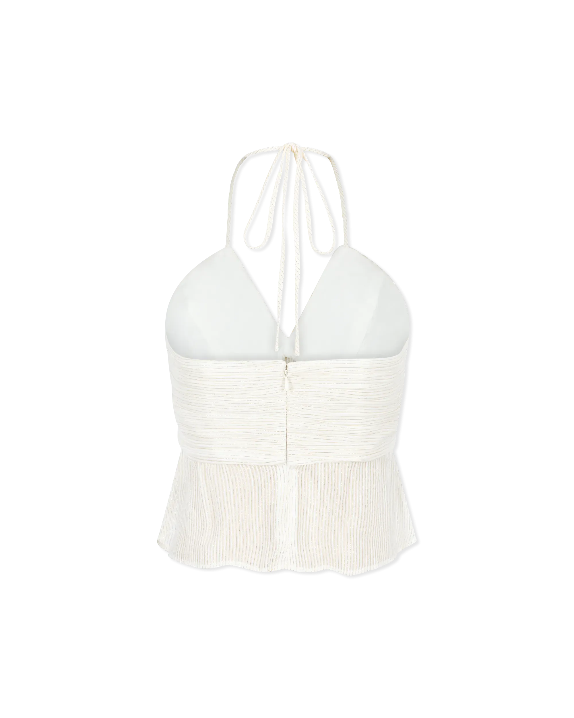 Rhea Metallic Chiffon Camisole