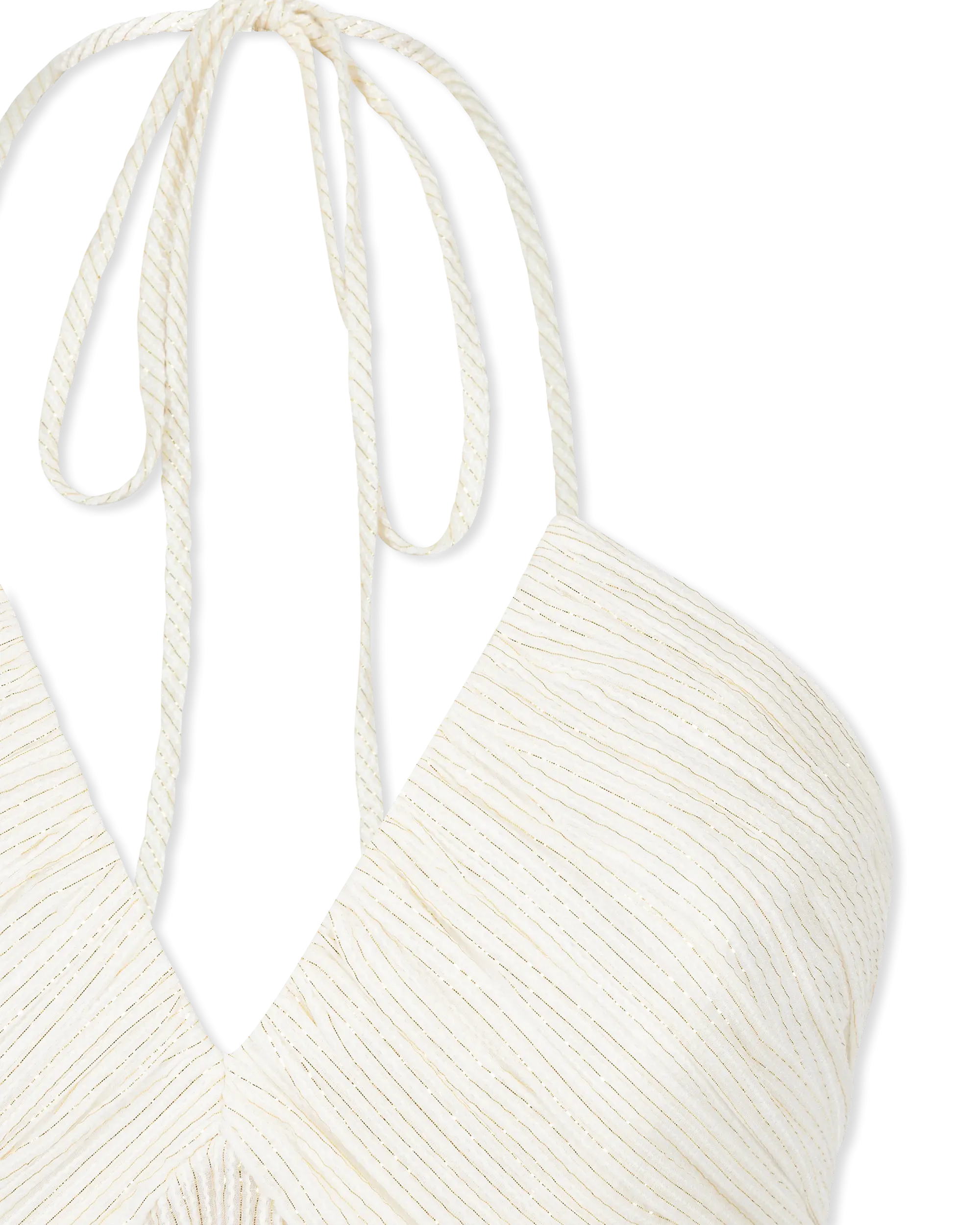 Rhea Metallic Chiffon Camisole