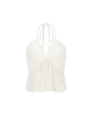 Rhea Metallic Chiffon Camisole