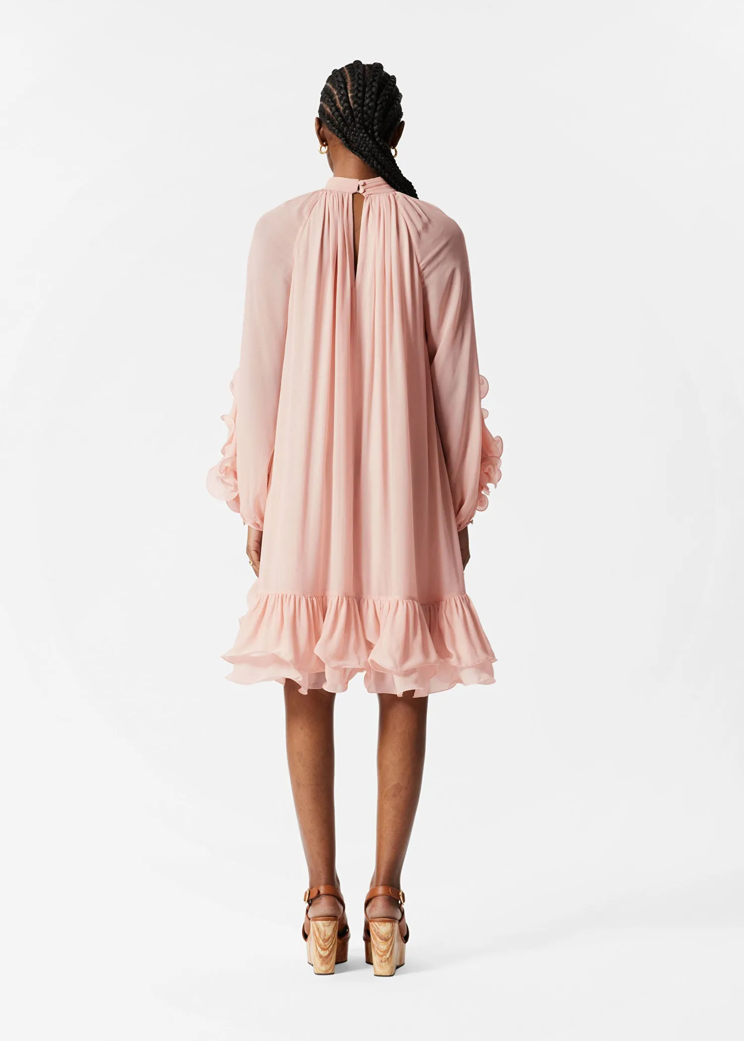 Ruffle Mini Dress