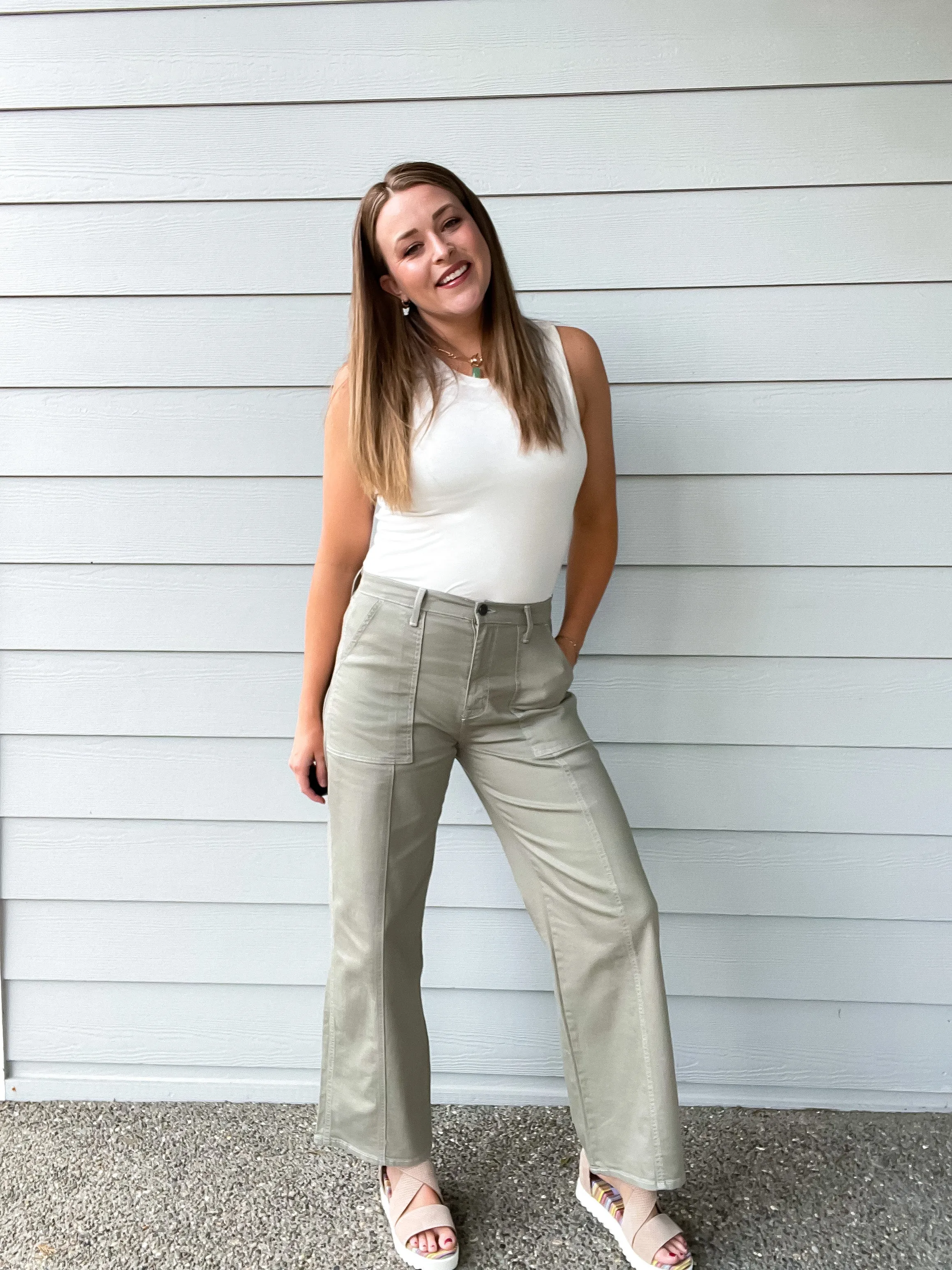 Saige Wide Leg Denim