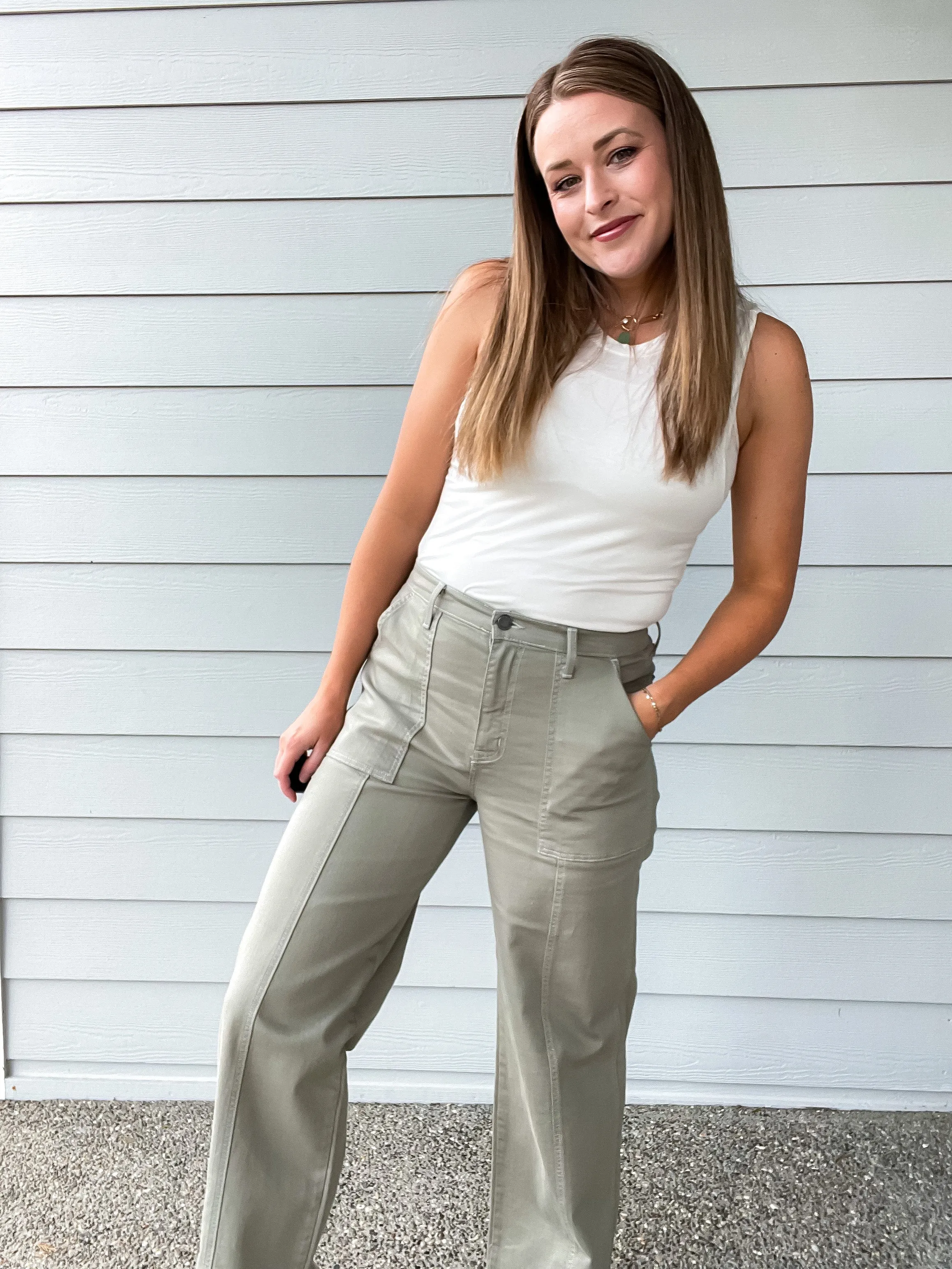 Saige Wide Leg Denim