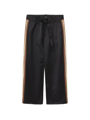 Satin Pants Wide Leg
