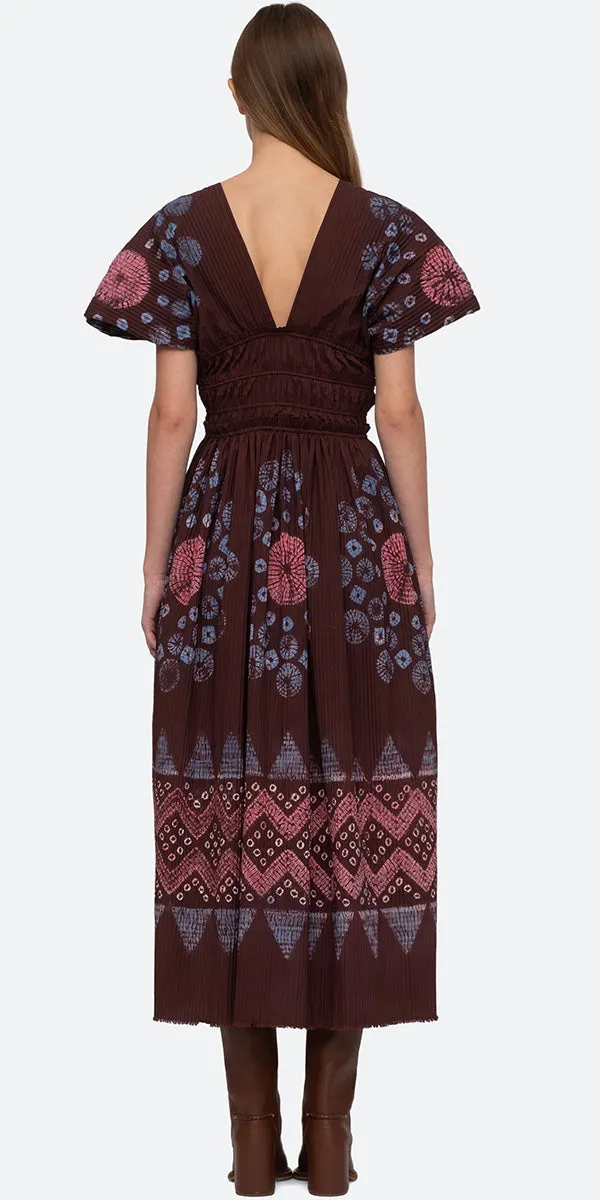 SEA NY Yana Tie Sleeve Dress