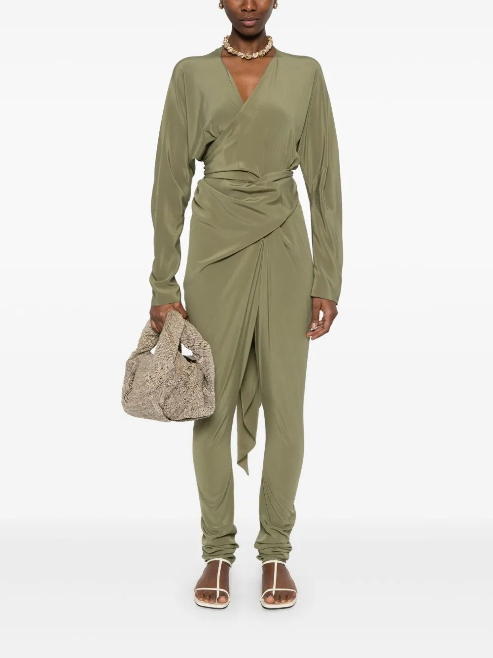 Serp silk jumpsuit