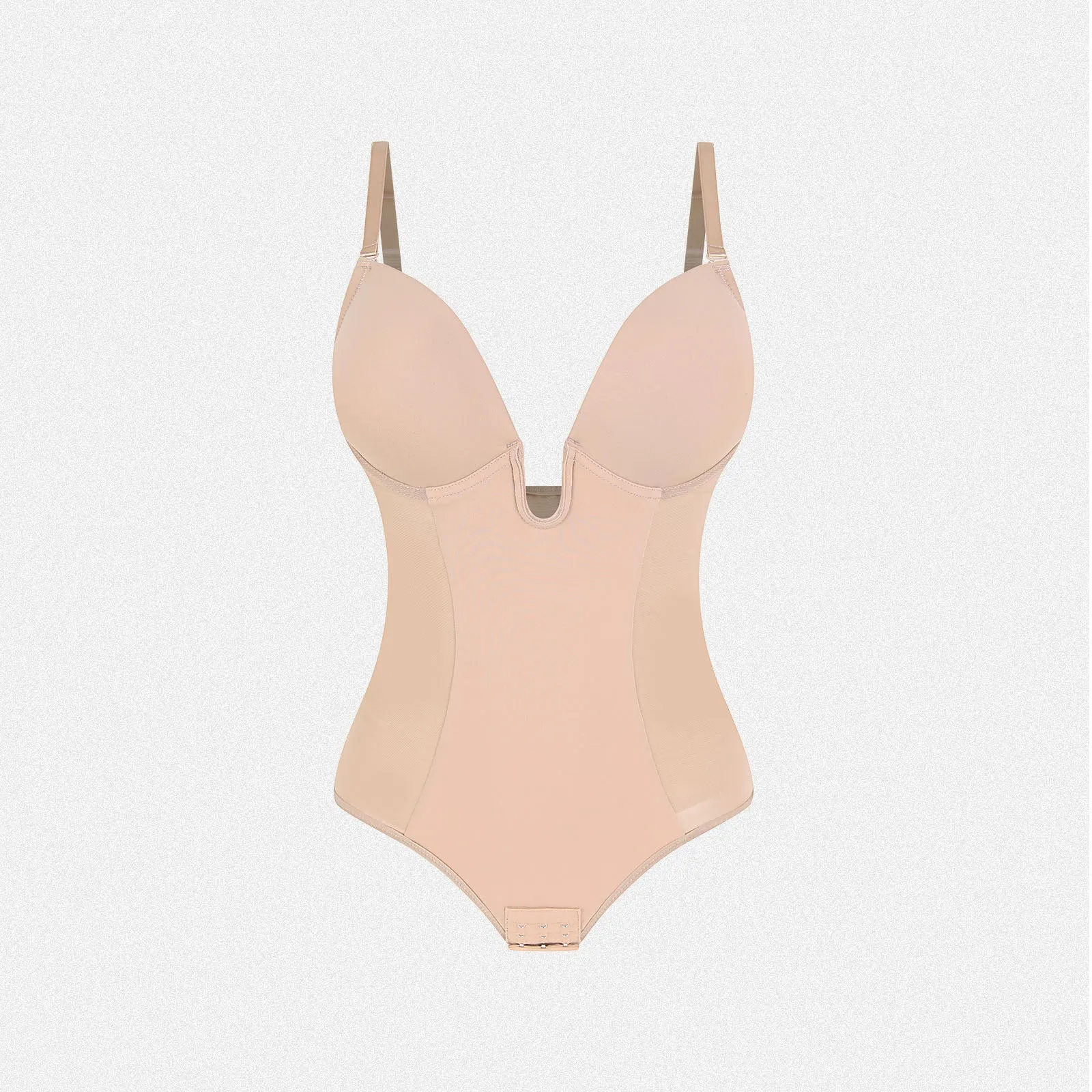 Shaperin Backless U Plunge Sculpting Butt-Lifting Shapewear Bodysuit