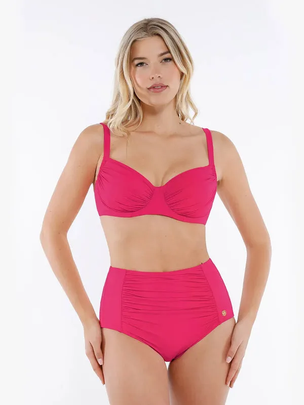 Shapewear Tummy Control Ruched Bikini Set