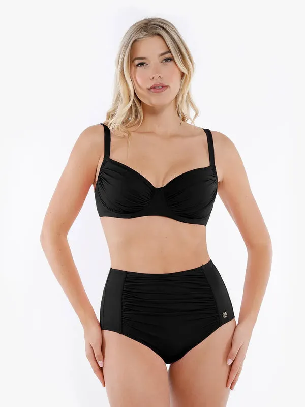 Shapewear Tummy Control Ruched Bikini Set