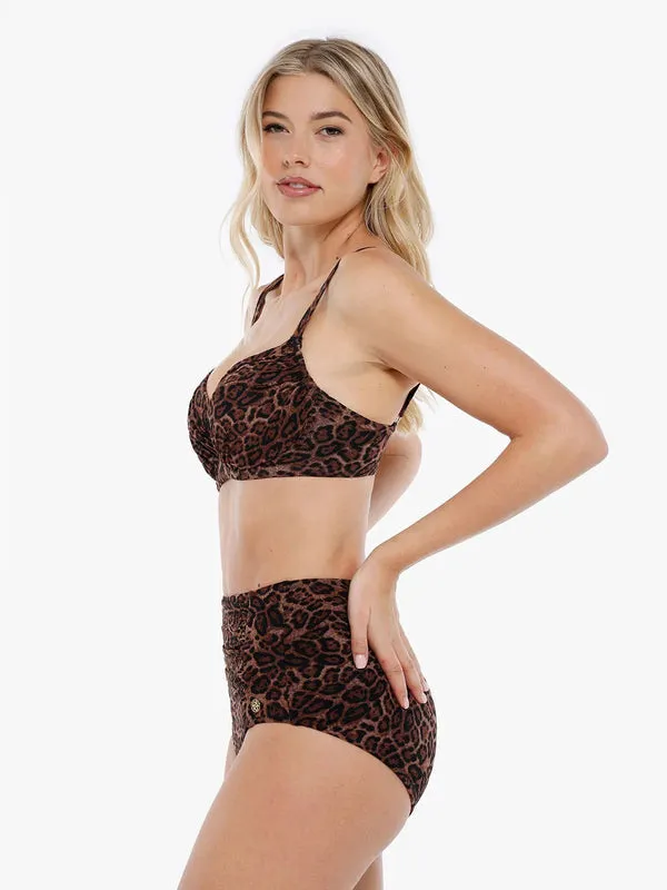 Shapewear Tummy Control Ruched Bikini Set
