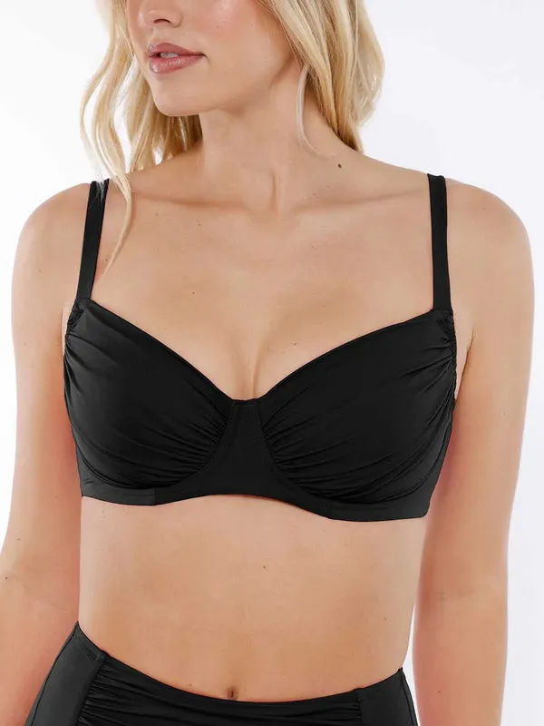 Shapewear Tummy Control Ruched Bikini Set