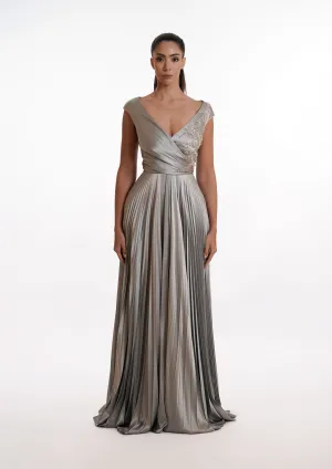 Silver Serenity Dress