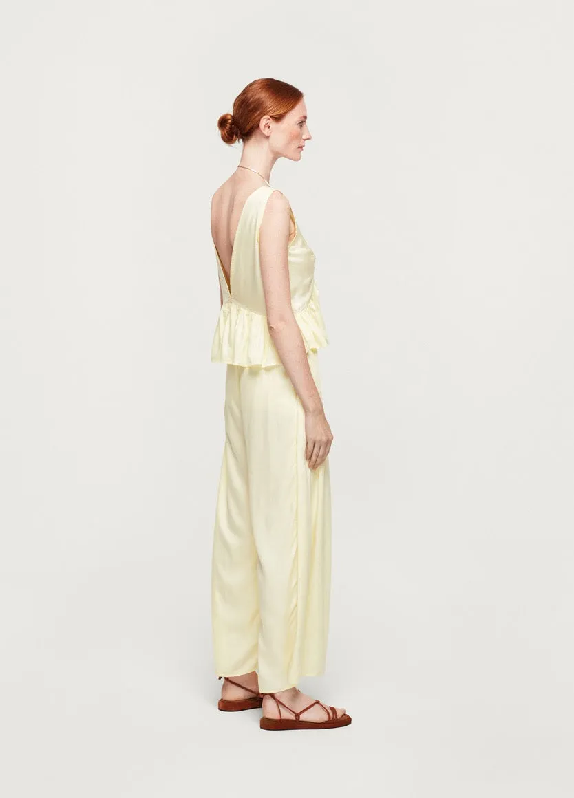 Sleeveless Top Butter