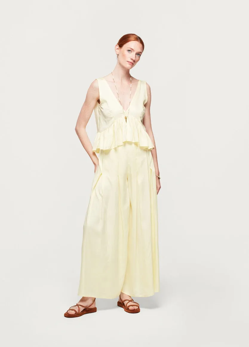 Sleeveless Top Butter