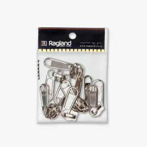 Sliders Double Tab Type 10 Nickle (Pack of 6)