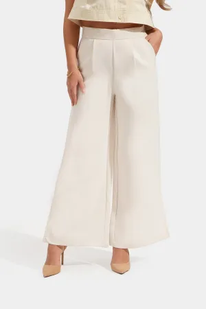 Slit Wide Leg Pants