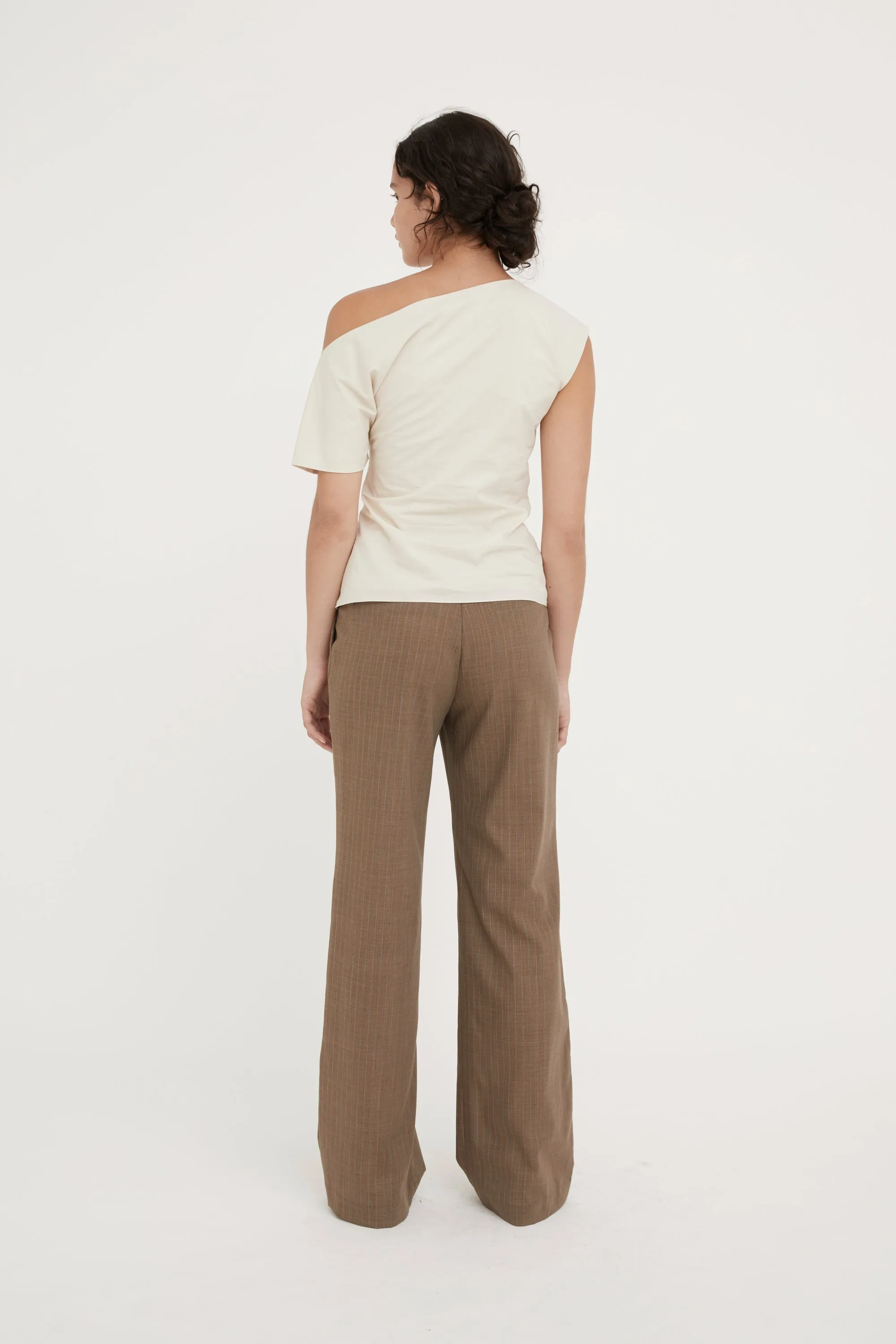 SLYVIE COTTON BLOUSE - BONE