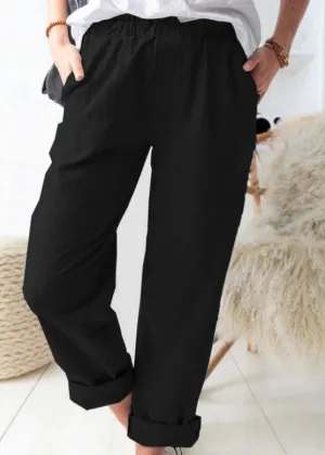 Sonia- Stylische Leinenhosen