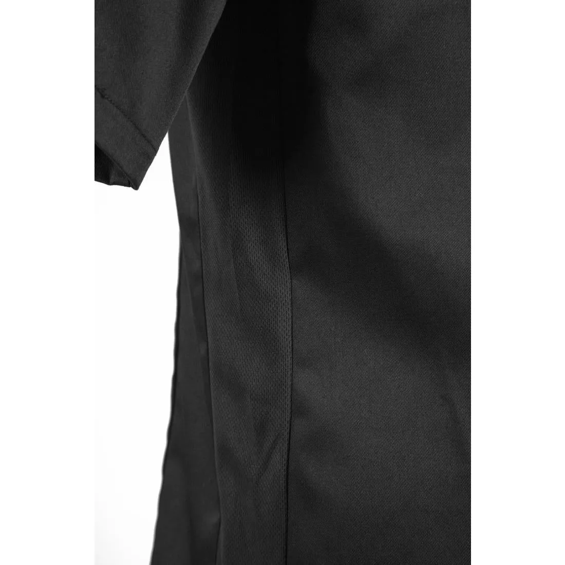 Southside Band Collar Chef Jacket Black M