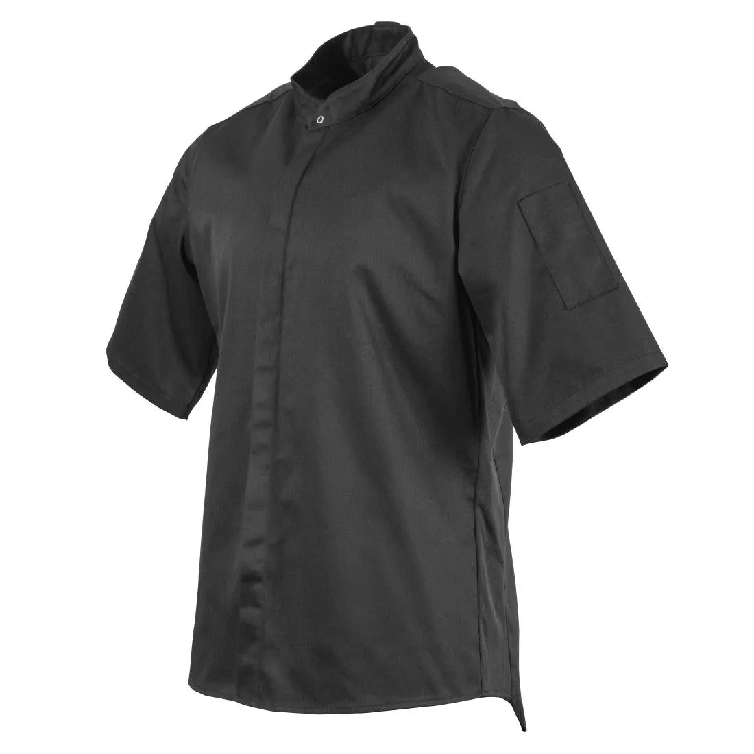 Southside Band Collar Chef Jacket Black M
