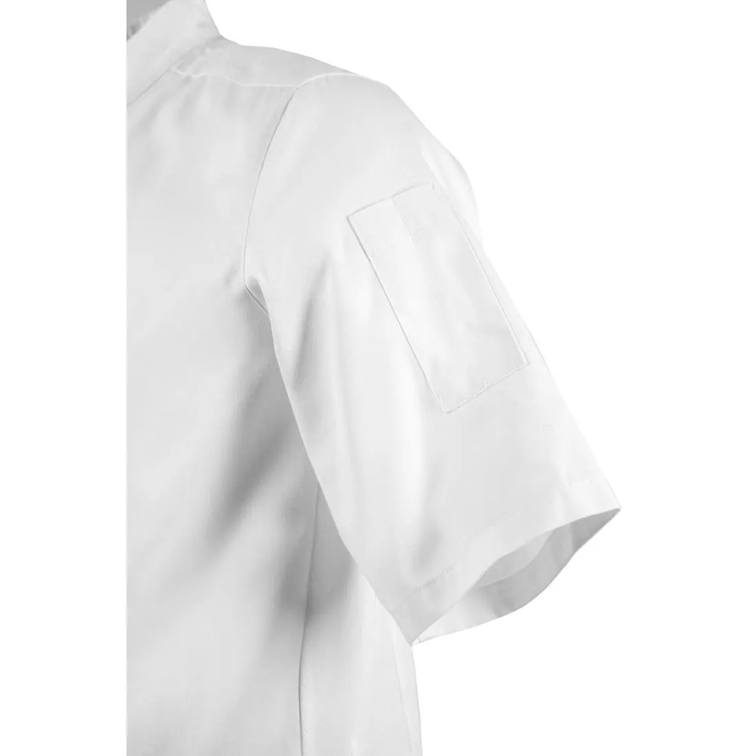 Southside Band Collar Chef Jacket White L