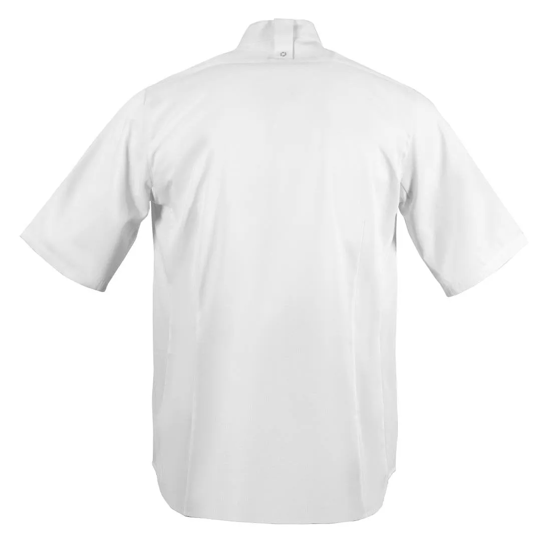 Southside Band Collar Chef Jacket White L