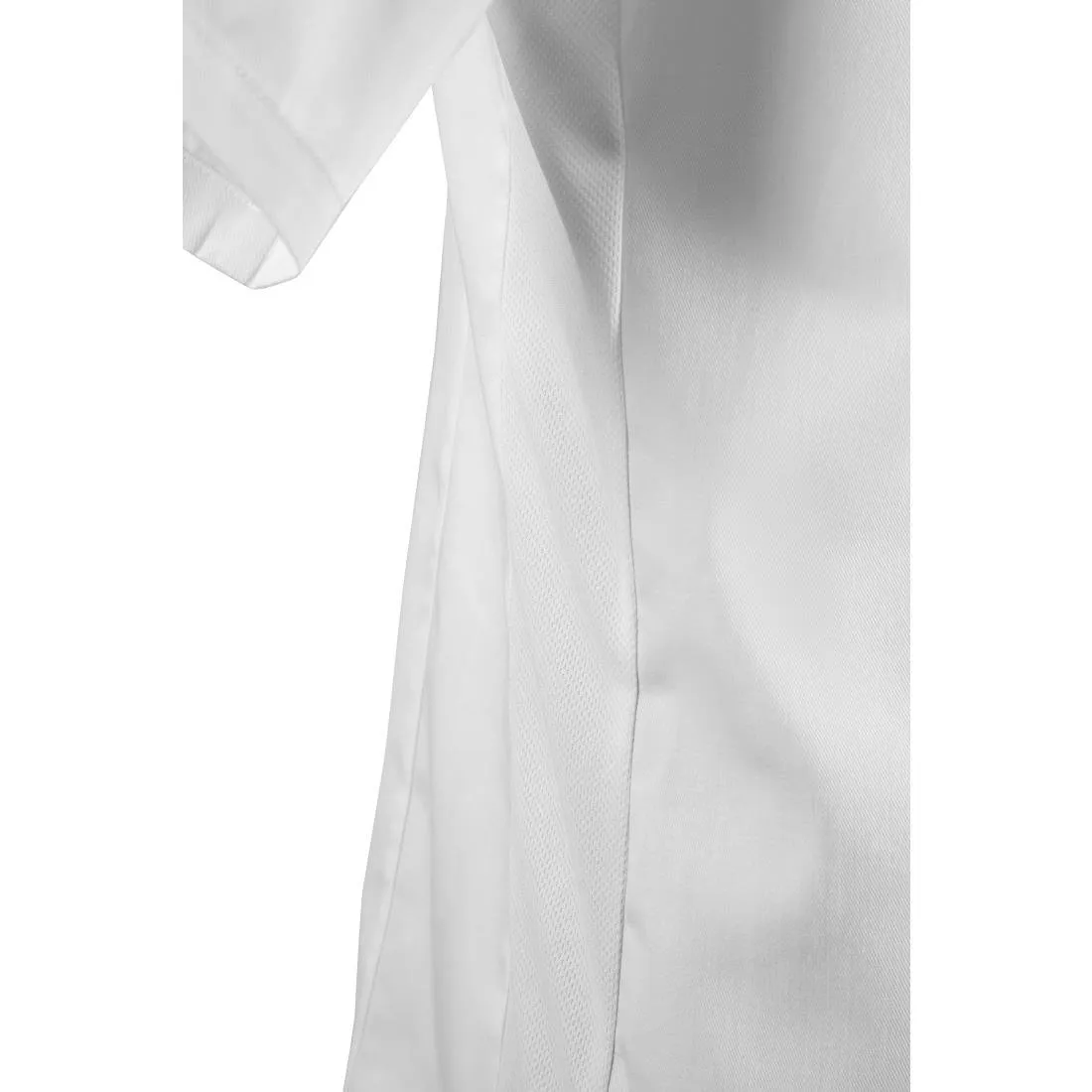 Southside Band Collar Chef Jacket White L