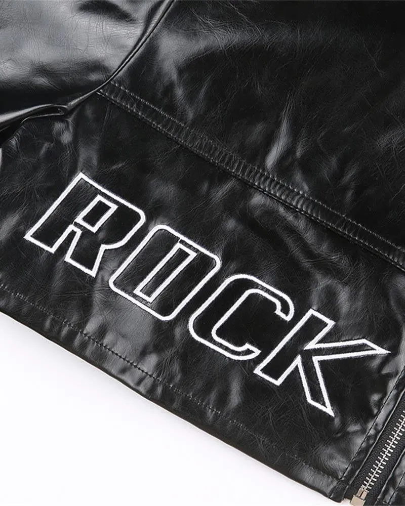Steamgal Rockmore Pleather Jacket
