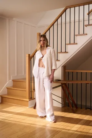 Stellaire Shirt - White & Ivory