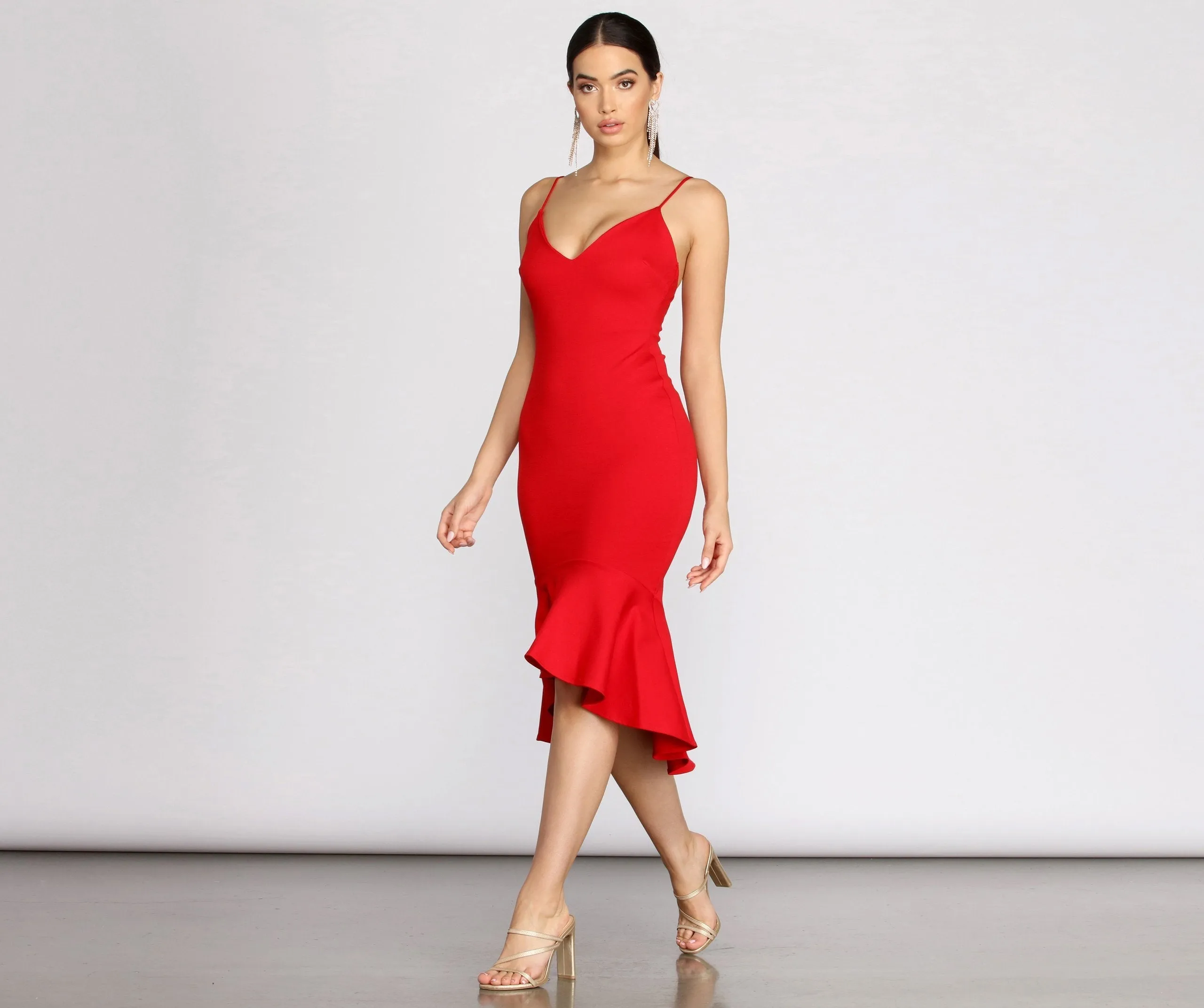 Such A Stylish Classic Midi Dress