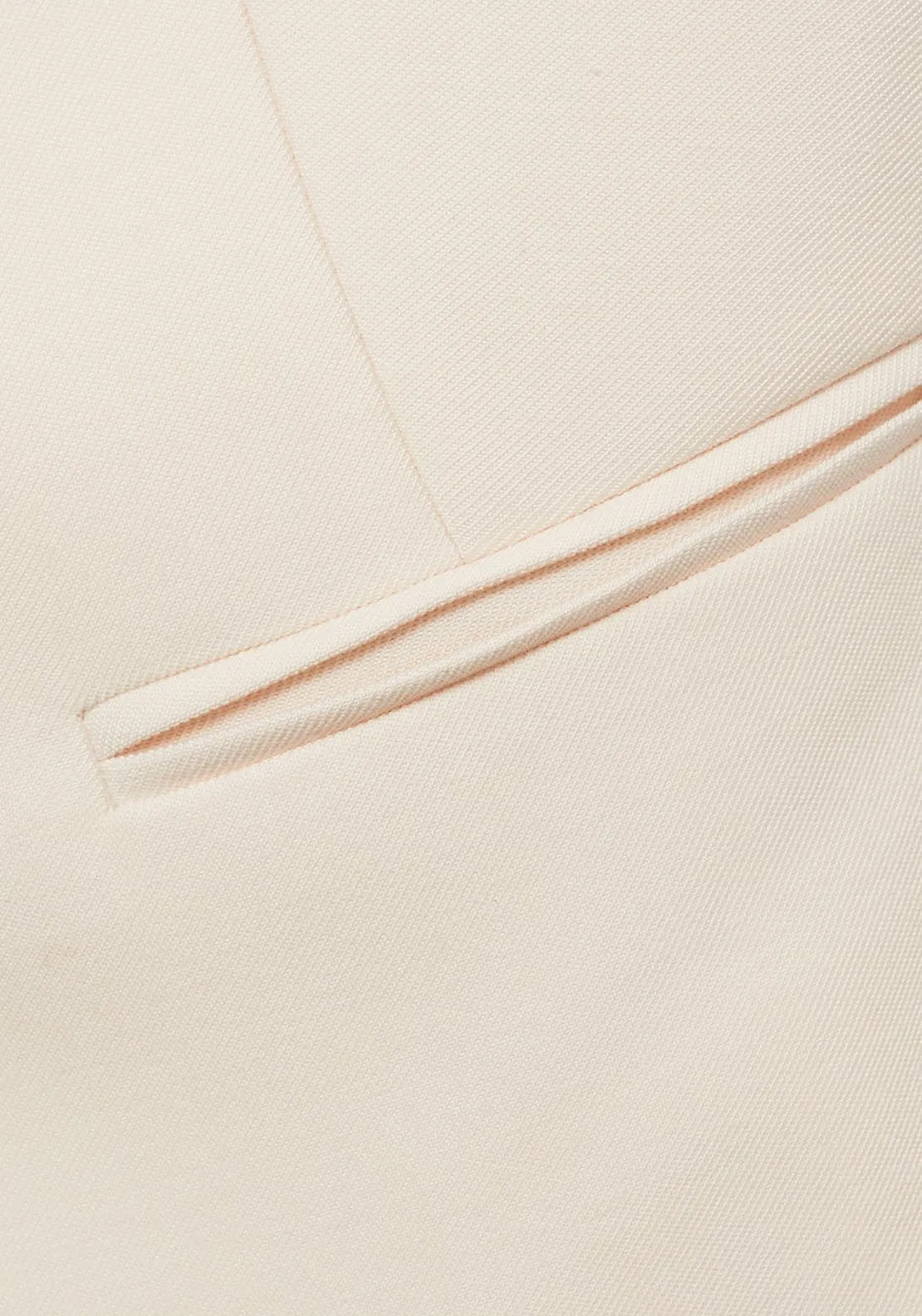 Suit waistcoat with open back - Light Beige