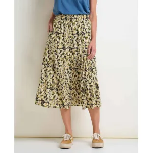 Sunkissed Tiered Midi Skirt