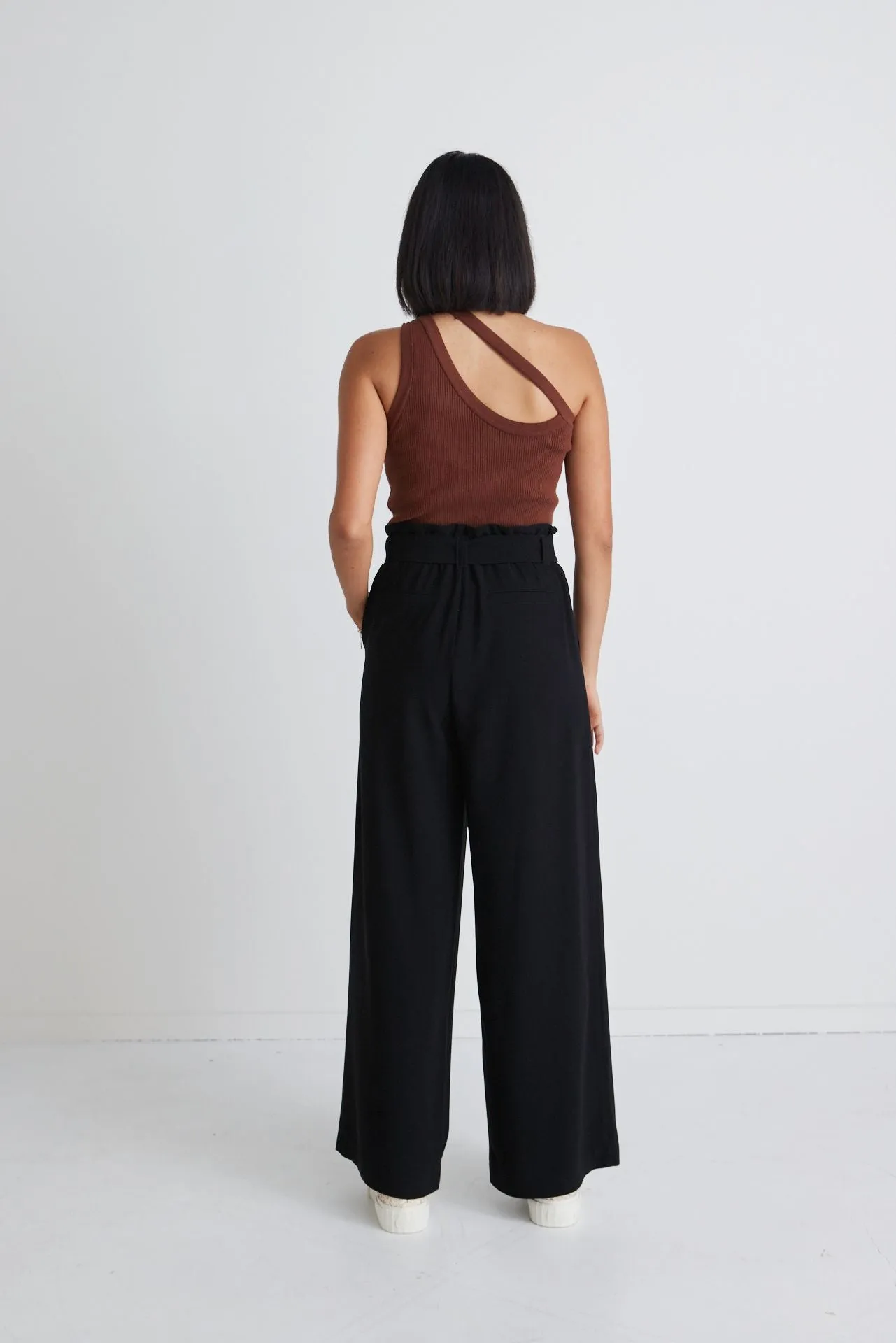 Sydney Black Wide Leg Pant
