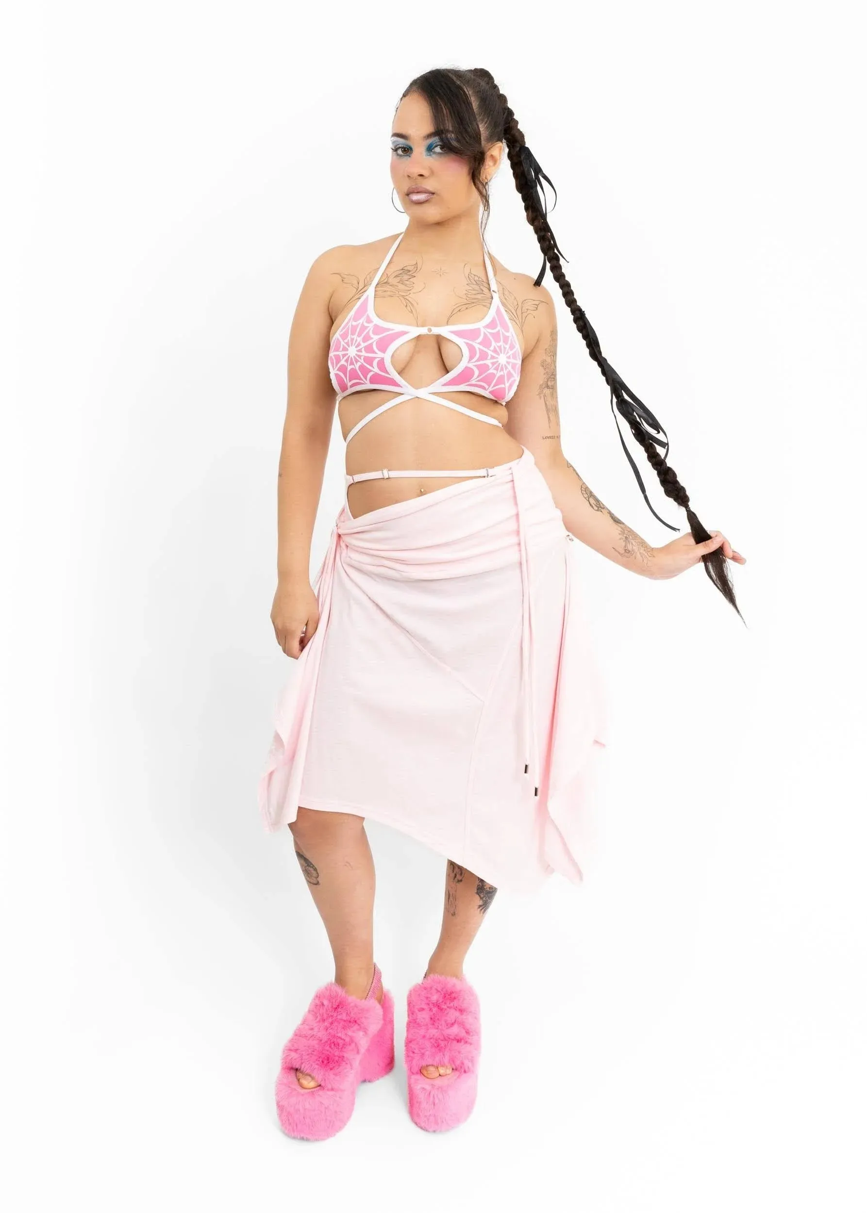 System Multiway Midi Skirt