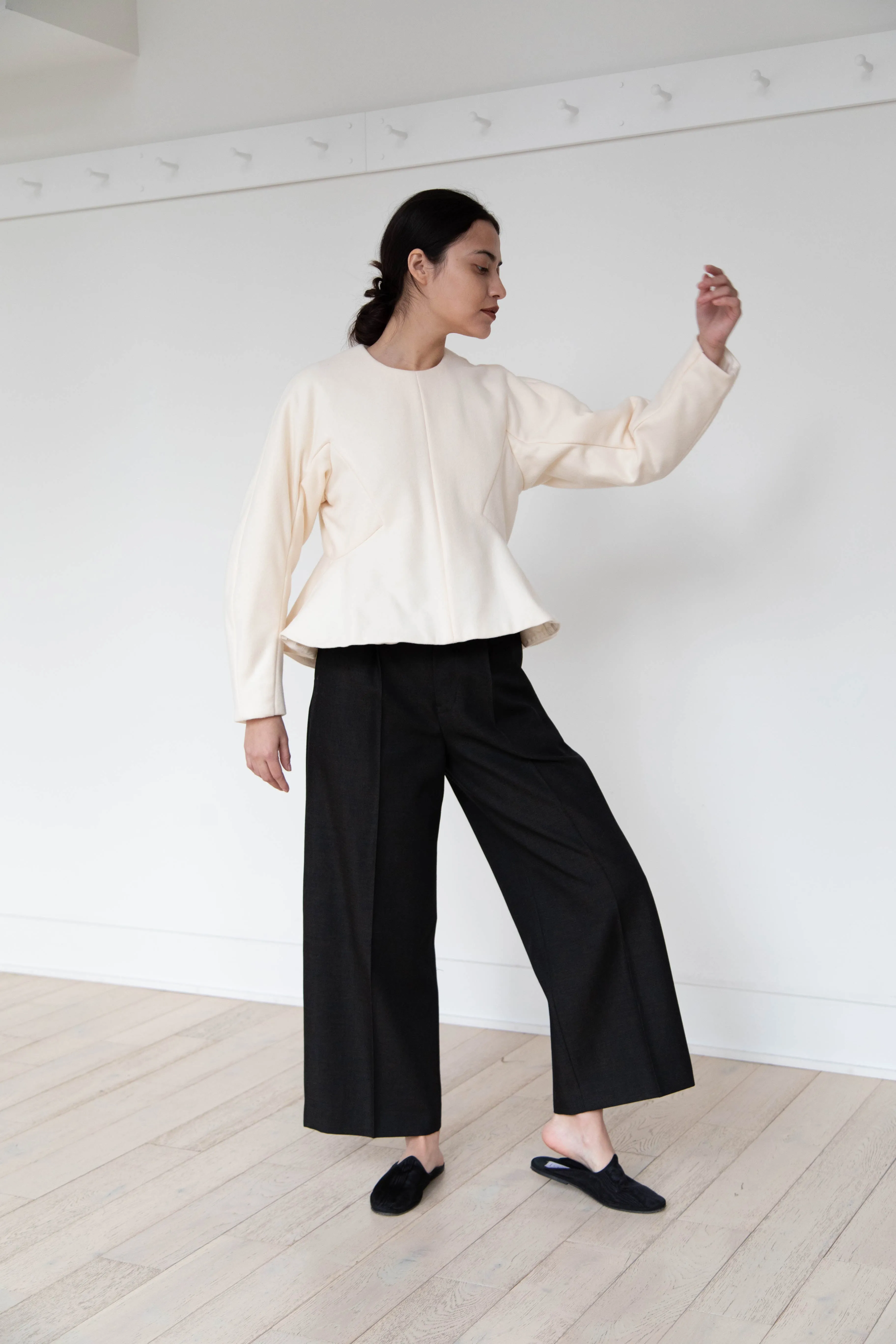 Tenne Handcrafted Modern | Pullover in Ivory
