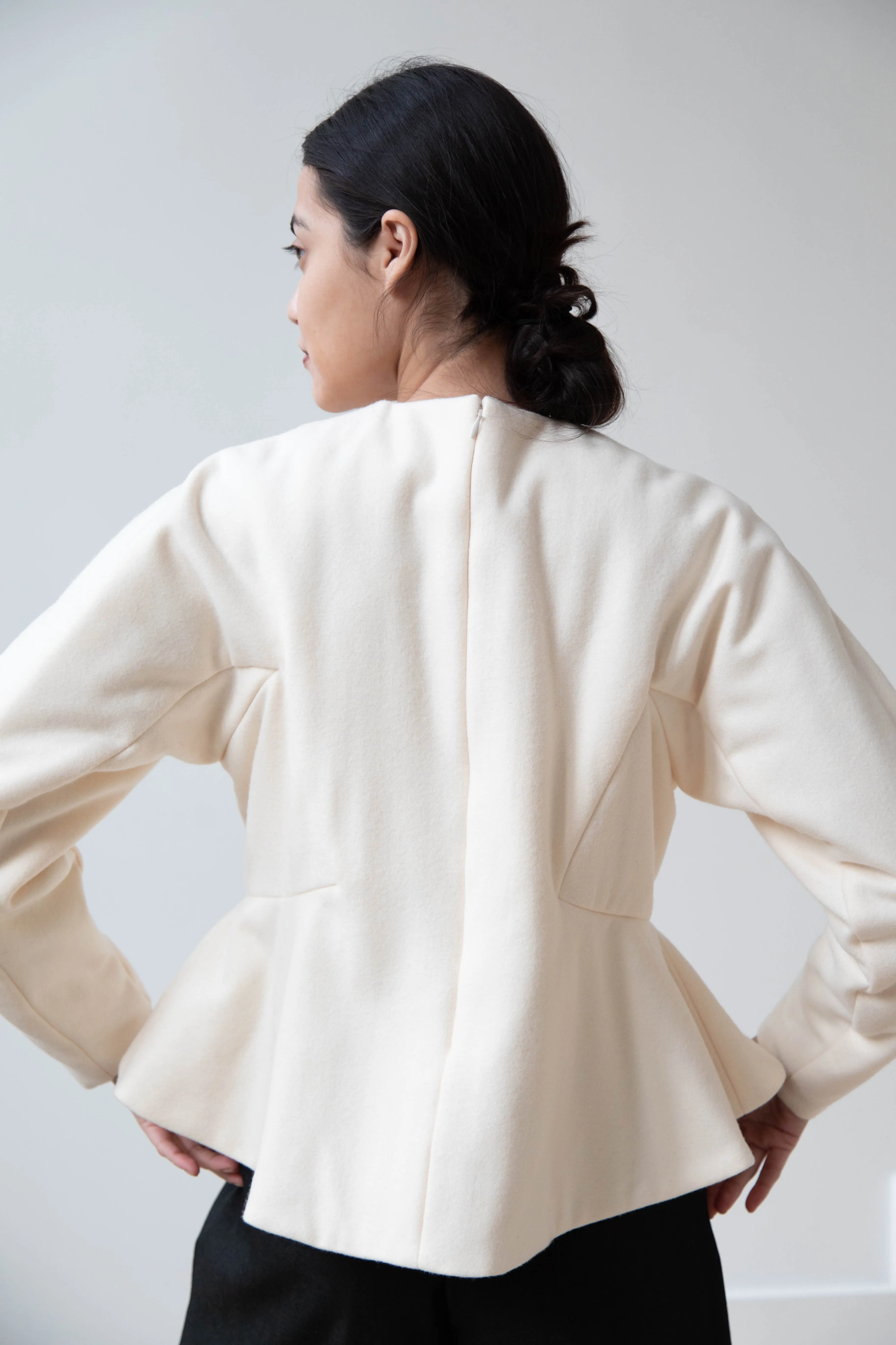 Tenne Handcrafted Modern | Pullover in Ivory