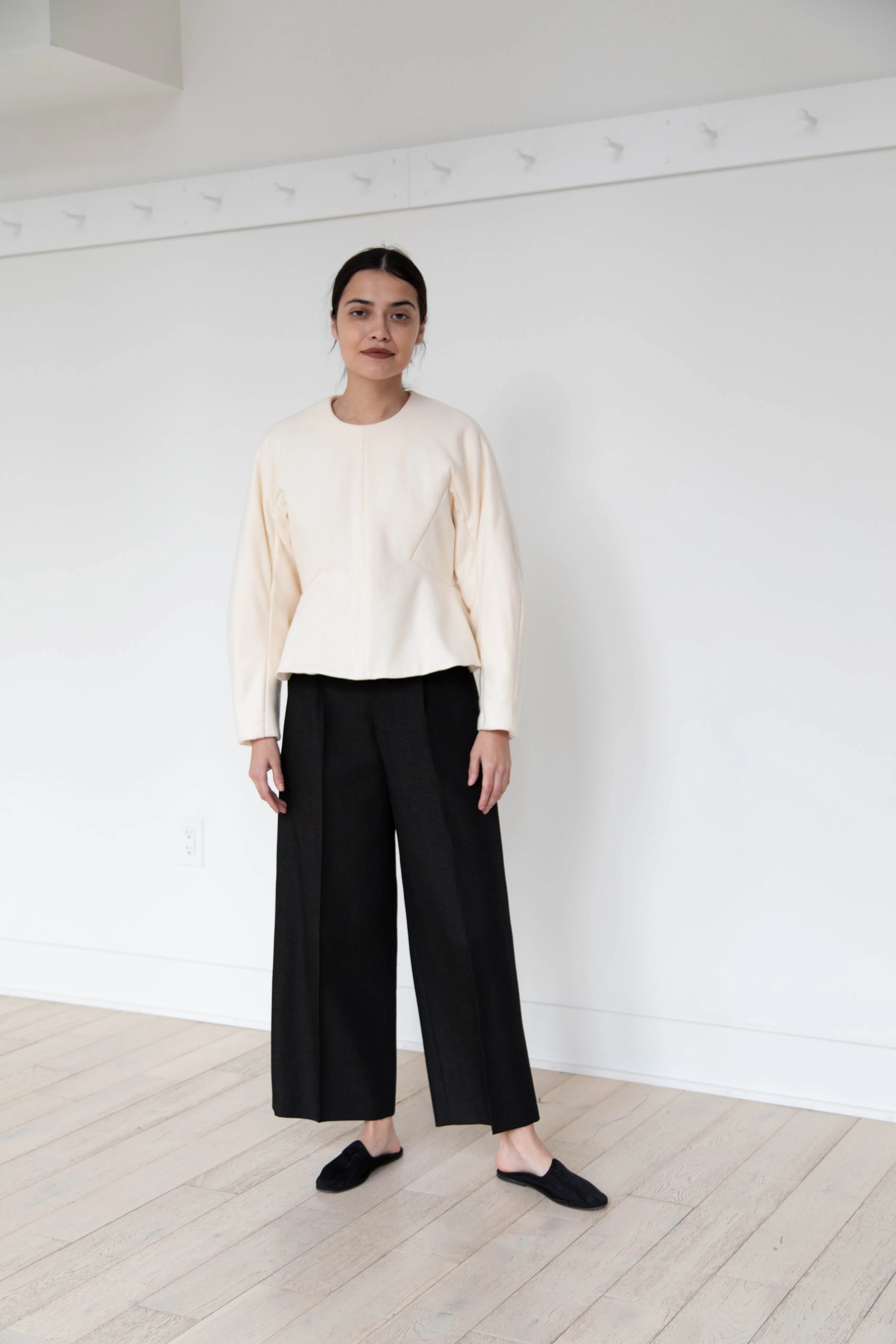 Tenne Handcrafted Modern | Pullover in Ivory