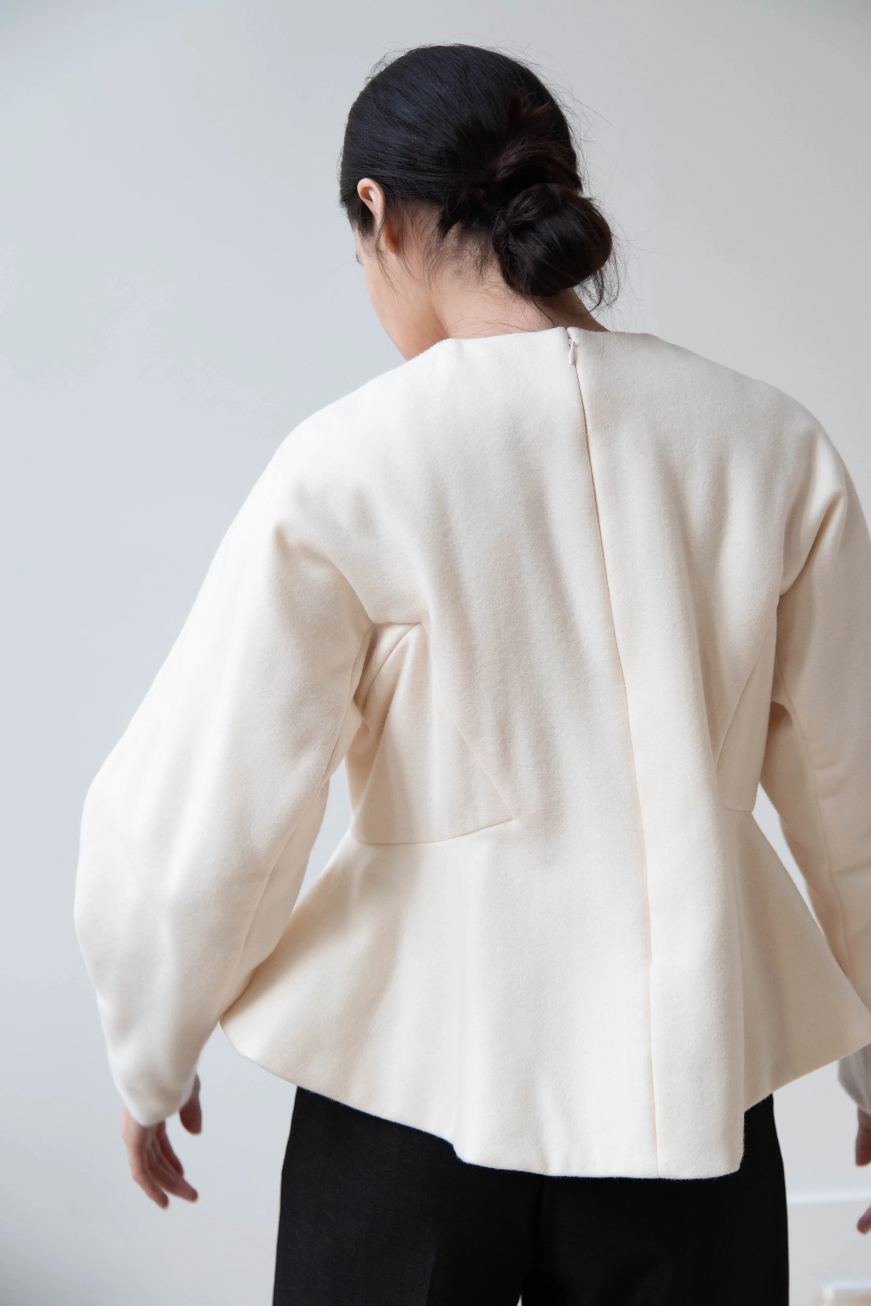 Tenne Handcrafted Modern | Pullover in Ivory