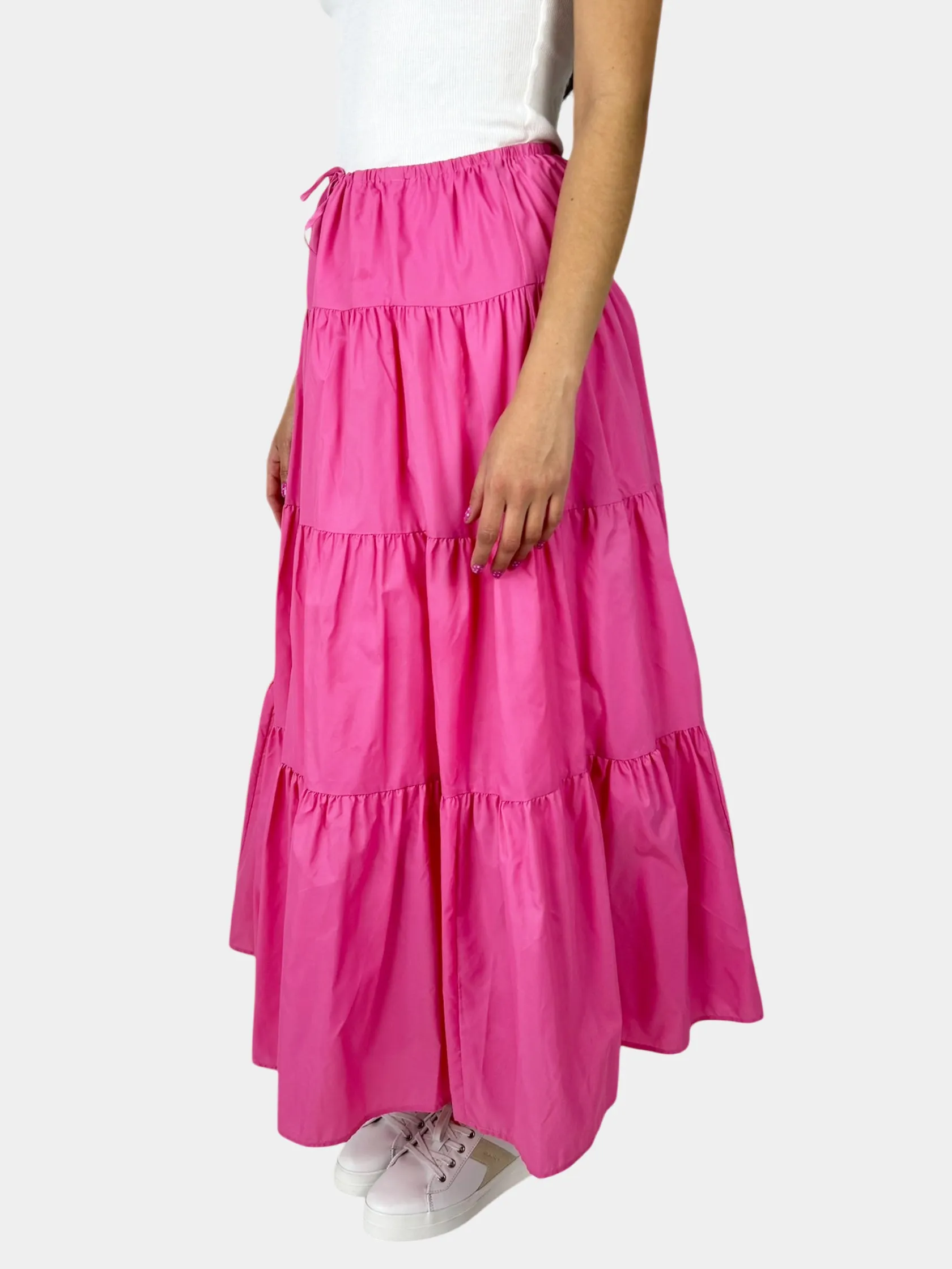Tiered Maxi Skirt